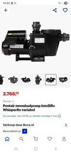 Pentair IntelliFlo WhisperFlo VSD variabele Zwembadpomp, Enlèvement, Pompe