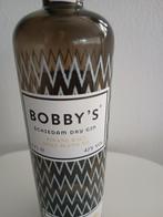 Lege Fles Bobby's Schiedam Dry Gin Pinang Raci versie, Verzamelen, Verpakking, Gebruikt, Ophalen of Verzenden