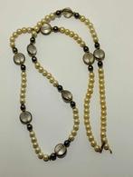 Vintage modieuze kralenketting uit 1970/1980, Handtassen en Accessoires, Antieke sieraden, Ophalen, Overige materialen, Ketting