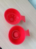 €4 voor 2 vormpjes Tupperware. Voor puree, rijst, pudding,.., Huis en Inrichting, Ophalen of Verzenden, Nieuw