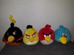 4 peluches Angry Birds, Utilisé, Enlèvement ou Envoi