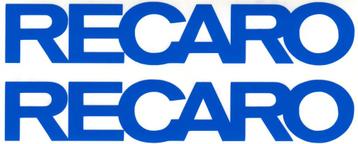 Recaro sticker set #4 beschikbaar voor biedingen