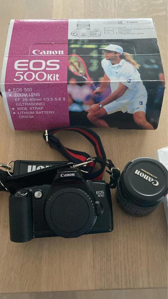 Appareil photo analogique Canon Eos 500 New, TV, Hi-fi & Vidéo, Appareils photo analogiques, Neuf, Canon, Enlèvement ou Envoi
