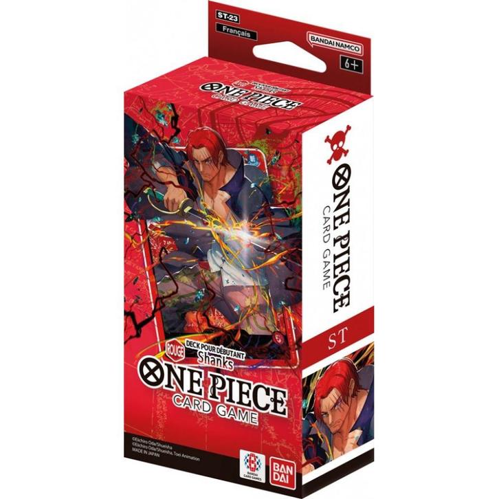 One Piece Deck Débutant ST23 Rouge Shanks, Hobby en Vrije tijd, Verzamelkaartspellen | Overige, Nieuw, Speeldeck, Ophalen