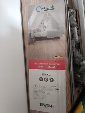Impermo kliklaminaat 17m² beschikbaar voor biedingen