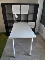 Bureau + kast ikea, Huis en Inrichting, Ophalen of Verzenden, Gebruikt, Bureau