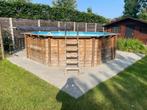 zwembad en toebehoren, Tuin en Terras, Rond, 300 cm of meer, Zo goed als nieuw, Ophalen