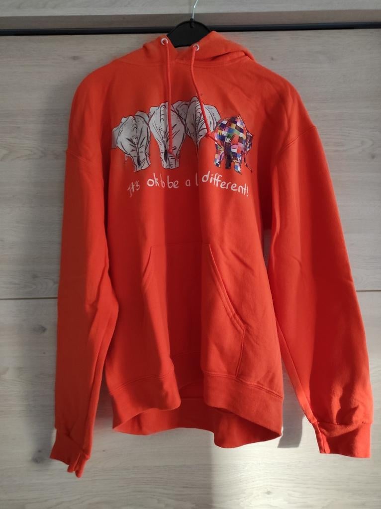 It's ok to be a little different sweater, Vêtements | Femmes, Enlèvement ou Envoi, Comme neuf, Taille 38/40 (M), Orange