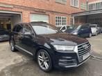Audi Q7 3.0TDI S-Line V6 Quattro Tiptronic * FUL OPTION *, Auto's, Audi, Automaat, Zwart, Leder, 200 kW