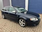 Audi A4 *3.0TDI V6-S-LINE* (bj 2005, automaat), Auto's, Automaat, Gebruikt, Blauw, A4