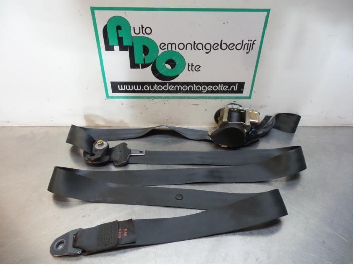 Veiligheidsgordel links-achter van een Peugeot 807 (807 02-), Auto-onderdelen, Interieur en Bekleding, Peugeot, Gebruikt, Ophalen of Verzenden