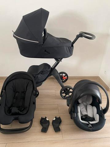 Stokke Xplory X Rich Black 4 in-1 kinderwagen Compleet Set beschikbaar voor biedingen