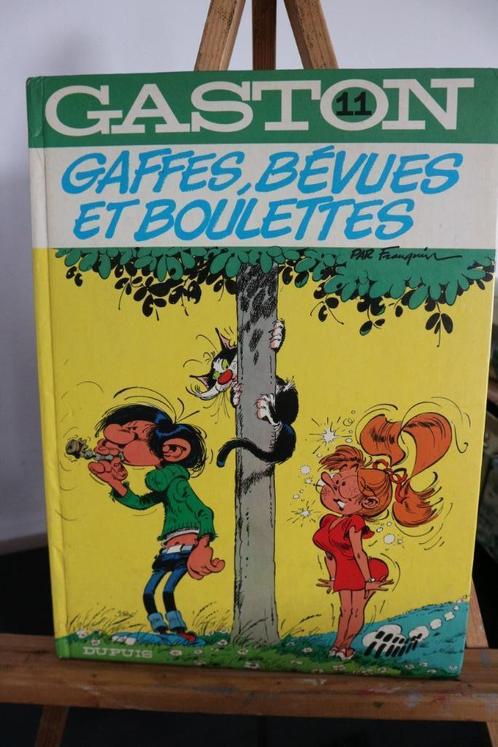 bd GASTON  11 Gaffes, bévues et boulettes (1977), Boeken, Stripverhalen, Eén stripboek, Ophalen of Verzenden
