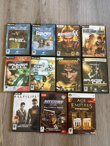  Klassieke pc-gamebundel te koop — 11 titels die je niet m beschikbaar voor biedingen