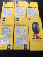 vintage Michelin wegenkaarten Frankrijk jaren 70, Boeken, Atlassen en Landkaarten, Ophalen of Verzenden, Zo goed als nieuw, 1800 tot 2000