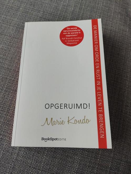 Marie Kondo - Opgeruimd!, Livres, Psychologie, Comme neuf, Enlèvement ou Envoi