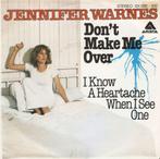 single Jennifer Warnes - Don’t make me over, CD & DVD, Vinyles Singles, Comme neuf, 7 pouces, Pop, Enlèvement ou Envoi