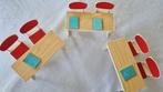 Lessenaar- schoolbank- miniatuur klasje, Ophalen of Verzenden, Gebruikt, Poppenhuis