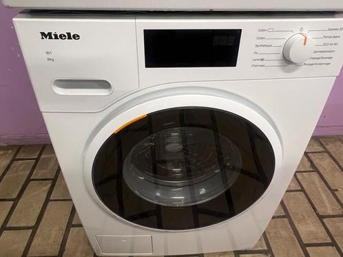 Lave linge Miele 8kg./1400ess. W1"Hydrogliss" Écran Tactile, Elektronische apparatuur, Wasmachines, Zo goed als nieuw, Voorlader