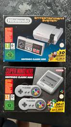 Nintendo Classic Mini en Super nintendo classic mini, Games en Spelcomputers, Ophalen of Verzenden, Zo goed als nieuw, Met 2 controllers