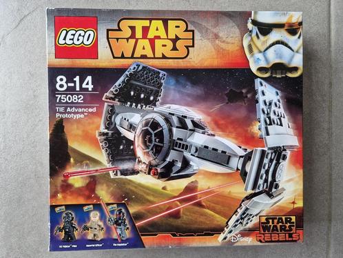 Lego Star Wars 75082 TIE Advanced Prototype Rebels 2015 Inqu, Enfants & Bébés, Jouets | Duplo & Lego, Comme neuf, Lego, Ensemble complet