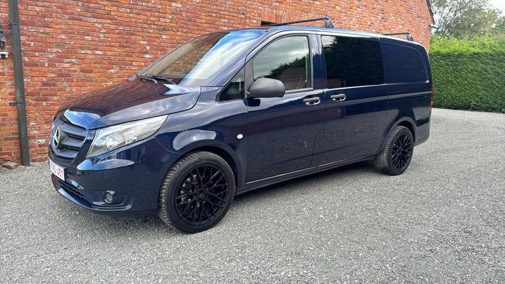 Mercedes vito dubbelcabine, Autos, Mercedes-Benz, Particulier, Vito, ABS, Airbags, Air conditionné, Bluetooth, Ordinateur de bord