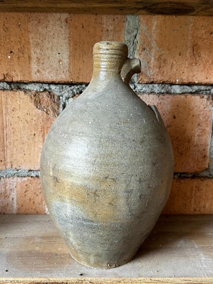 Steengoed kruik, 18e eeuw, zoutglazuur, Antiek en Kunst, Curiosa en Brocante, Ophalen