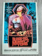 Carte postale de la Hammer - The blood from the mummy's tomb, Culture et Média, Non affranchie, Enlèvement ou Envoi