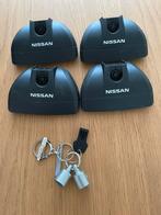 Nissan Qashqai afdekkapjes met sleutel en sleutelhanger, Ophalen of Verzenden, Zo goed als nieuw