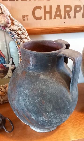 Ancien pot terre cuite Italie Pouilles pignata, Enlèvement ou Envoi