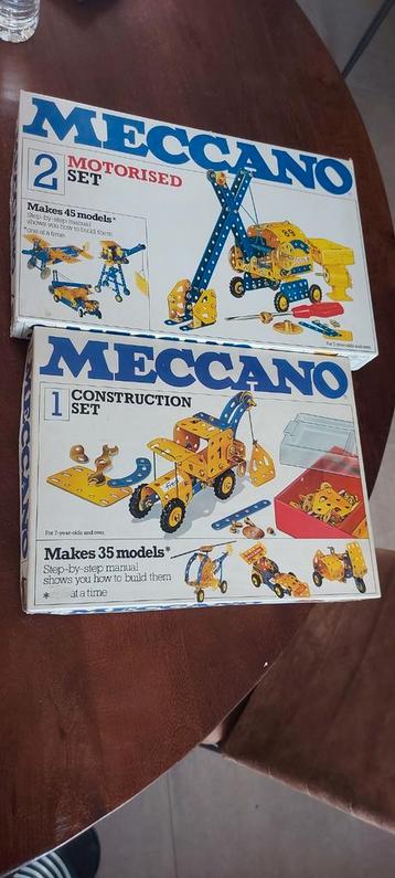 Set Meccano vintage 1978, Enlèvement ou Envoi, Comme neuf