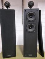 Magnasphere Lambda 5 omni-directional luidsprekers, Audio, Tv en Foto, Luidsprekerboxen, Front, Rear of Stereo speakers, Magnat