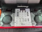 Set DJ - 2x CDJ400 + MX3 compatible rekordbox, Pioneer, Zo goed als nieuw, Ophalen, Dj-set