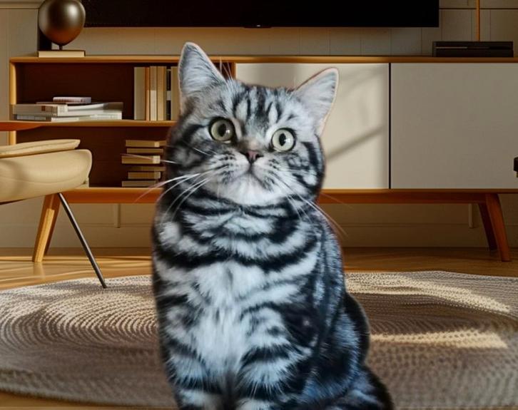 Brits korthaar met stamboom, Dieren en Toebehoren, Katten en Kittens | Raskatten | Korthaar, Poes, 3 tot 5 jaar, Met stamboom