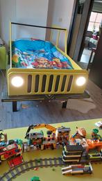 Jeep wrangler auto bed kinder peuter jongens bed, Kinderen en Baby's, Ophalen, Zo goed als nieuw, Lattenbodem