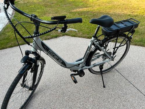 Recente e-bike Minerva Estrel dames/ herenfiets, Fietsen en Brommers, Elektrische fietsen, Zo goed als nieuw, Overige merken, 50 km per accu of meer