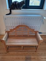 Teak houten bank, Ophalen