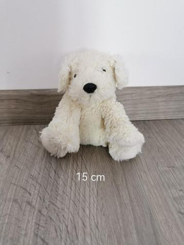 Knuffel hondje 15 cm beschikbaar voor biedingen