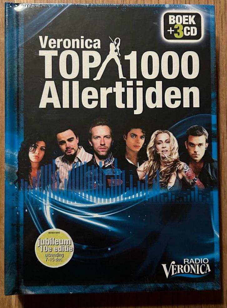 VERONICA TOP 1000 ALLERTIJDEN Boxset 3CD met boek., Cd's en Dvd's, Cd's | Verzamelalbums, Nieuw in verpakking, Pop, Boxset, Ophalen of Verzenden