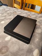 Playstation 4 500GB, zwart, goede staat, Ophalen, Met 1 controller, Original, 500 GB