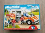 PLAYMOBIL Ziekenwagen met licht en geluid, Kinderen en Baby's, Speelgoed | Playmobil, Ophalen of Verzenden, Zo goed als nieuw