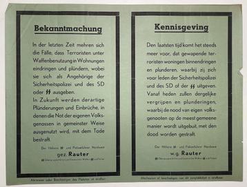 Poster Rauter beschikbaar voor biedingen