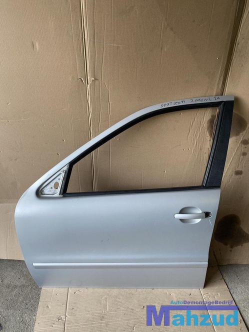 SEAT LEON GRIJS ZILVER L57N LS7N links voor deur portier, Auto-onderdelen, Carrosserie, Deur, Seat, Gebruikt, Ophalen of Verzenden