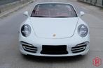Porsche 911 Carrera 4S Sport Design Sport Chrono 50 Years, Auto's, Porsche, Automaat, Cabriolet, Wit, Leder