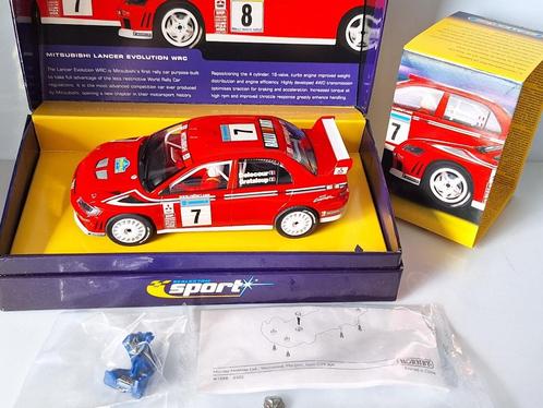 Scalextric Sport Mitsubishi Lancer Evolution 7 Wrc Met Licht, Kinderen en Baby's, Speelgoed | Racebanen, Nieuw, Racebaan, Elektrisch