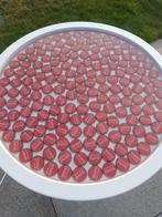 Coca-cola epoxy bijzettafeltje, 45 tot 60 cm, Minder dan 55 cm, Rond, Nieuw