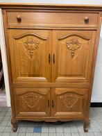 Prachtige massief eiken kast met klassieke uitstraling, Antiek en Kunst, Ophalen