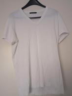 Dolce & Gabbana T Shirt wit mt54 V-hals 1/2 mouw 4€ gedragen, Maat 52/54 (L), Wit, Ophalen of Verzenden, Dolce&Gabbana