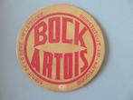 oud bierviltje BOCK ARTOIS Leuven Bierstatuut, Verzamelen, Verzenden, Zo goed als nieuw, Viltje(s), Stella Artois