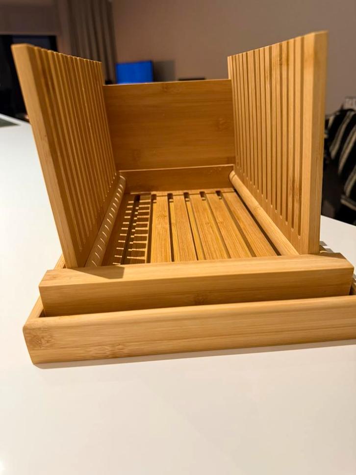 Broodsnijder bamboe, Maison & Meubles, Cuisine | Ustensiles de cuisine, Comme neuf, Enlèvement ou Envoi
